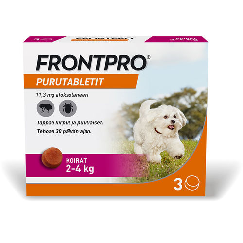 FrontPro 11,3 mg 3 fol vet purutabletit