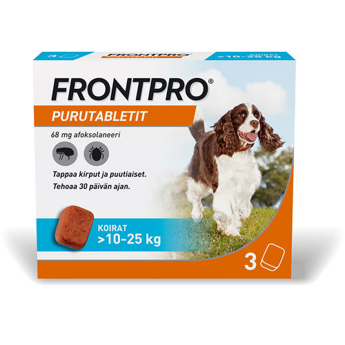FrontPro 68 mg 3 fol vet purutabletit
