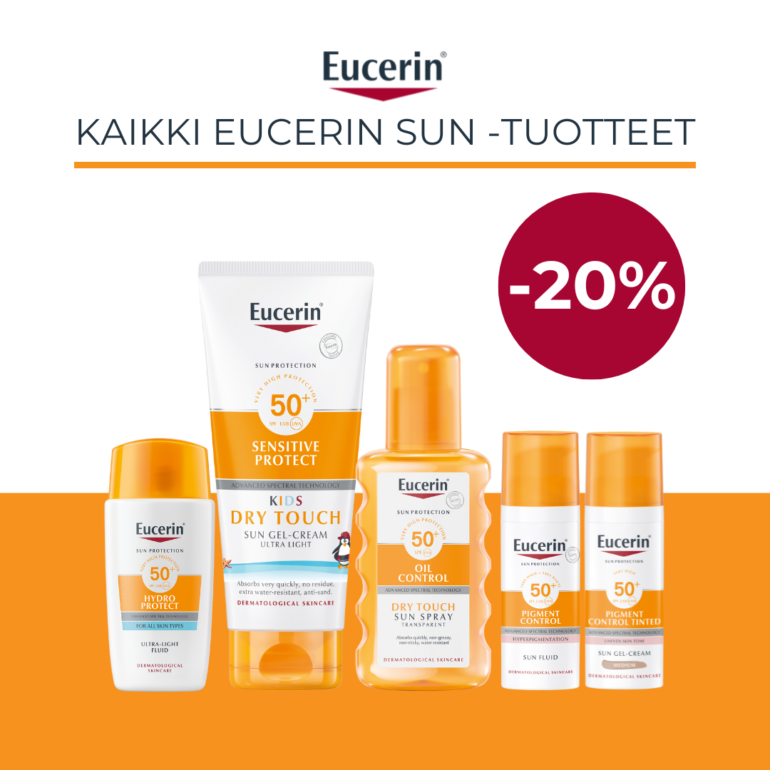 Eucerin Sun -tuotteet -20%