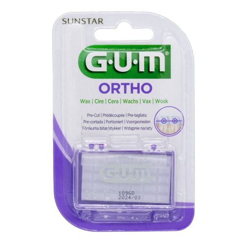 Gum Ortho Wax kirkas 5 kpl
